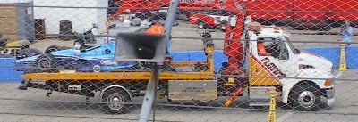 Dario Franchitti Wreck